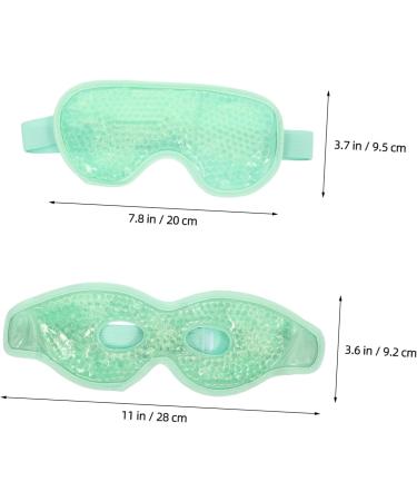 FRCOLOR 2Pcs Cold Eye Mask Eye Cold Compress Eye Patch Gel Mask Eyes Ice Eye Mask Puffy Eyes Ice Compress Women Eye Cover Eye - Buy Online on GoSupps.com