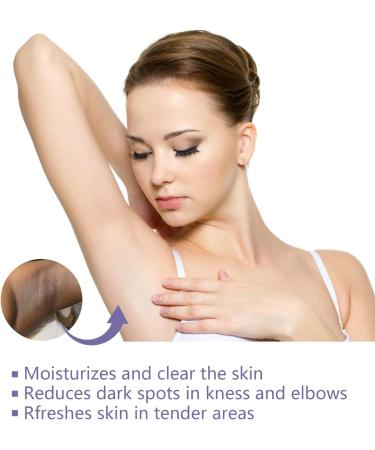 Whitening Skin Balm Armpit Knees Elbows Whitening Skin Stick Dark Spot Corrector Cream Body Moisturizing Brightening Stick Dark Elbows and Knees Lightening Natural Underarm Lightening Cream - Buy Online on GoSupps.com