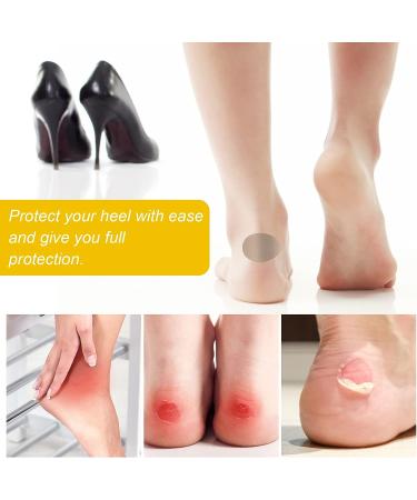 Moleskin Heel Tape - 110 Anti-wear Adhesive Pads for Blister Prevention and Foot Protection - Buy Online on GoSupps.com