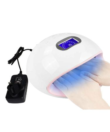 AISENPARTS 72W UV LED Nail Lamp Curing Lamp Gel Nail Dryer with Automatic Sensor 4 Timer Setting Professional Gel Polish Light for Salon and Home Use