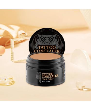 Body Concealer Skin Mark Corrector 56.98x9801 inches Waterproof Lightweight High Coverage Long Lasting Sweatproof Formula Makeup Primer for Scars Veins Travel Beach Festival Event Stage Dark - Buy Online on GoSupps.com