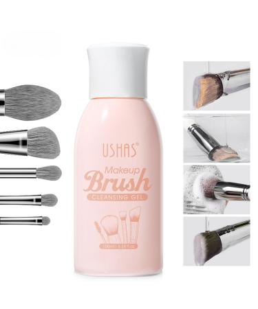 Makeup Brush Cleaner Gel - Cleansing Solution for Brushes & Puffs - Deep Clean & Refresh Your Makeup Tools - White - Buy Online on GoSupps.com