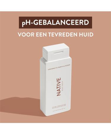  Native Native Shower Gel & Body Wash for Men and Women Sulfate and Colorant Free Coconut in Vanilla Shower Gel Soft - Buy Online on GoSupps.com