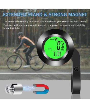 Multifunction Waterproof Bicycle Computer | Speedometer with 20 Functions & 3-Colored Backlit Display | Ideal for Adults & Children - Buy Online on GoSupps.com
