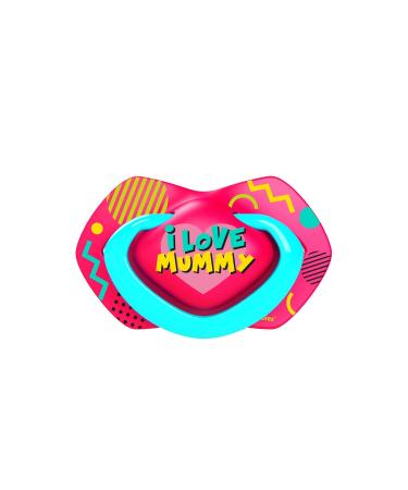 Canpol Babies Silicone Pacifiers - 2 Pack (6-18m) Neon Love Girl - Safe & Soft for Baby - Buy Online on GoSupps.com