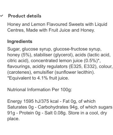 Halls Soothers Honey & Lemon 5 x 45g Bars - Sore Throat Relief Lozenges - Buy Online on GoSupps.com