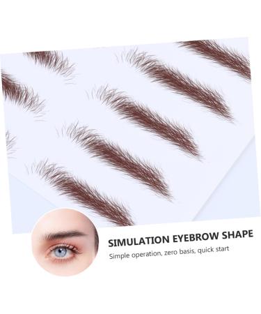 Beavorty 8 Pcs Eyebrow Stickers Blush Makeup False Water Transfer Eyebrow Sticker Eyebrow Shape Applique 4d - Buy Online on GoSupps.com