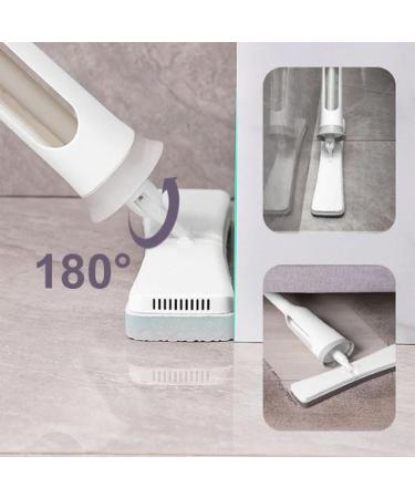 Easy Squeeze Butterfly Mop Lazy Person'S Self-Washing Flat Mop Self-Wash & Squeeze Dry Flat Mop Imitation Hand Twist Quick Dry Mop For Floor Cleaning With 2pcs Reusable Replacement Mop Pads Set - Buy Online on GoSupps.com