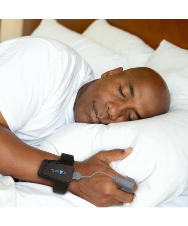 Continuous Wrist Pulse Oximeter | Bluetooth Blood Oxygen Monitor | SpO2 & Pulse Rate Tracker with Smart Reminder & 72-Hour Battery Life - Checkme O2 Max - Buy Online on GoSupps.com