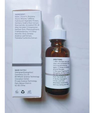 New Caffeine Solution 5% + EGCG | Moisturizing Eye Serum for Dark Circles & Puffiness | 30ml Facial Caffeine Eye Solution - Buy Online on GoSupps.com