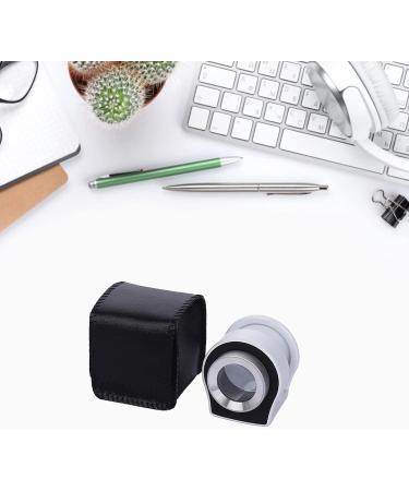 Uncles Magnifier 10X Metal Pocket Magnifying Glass Optical Len-Jewelery Loupe Identification Jeweler with Money Detector-Light - Buy Online on GoSupps.com