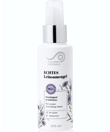 Linseed angel for hair & curls - anti -frizz curl Leave in conditioner & moisture care for natural curls dry & broken hair - flaxseed gel curly girl hair definition gel 100 ml (1 Pack) - Buy Online on GoSupps.com