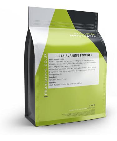Pure Beta Alanine Powder 250g - Pre Workout Amino Acid Supplement - Buy Online on GoSupps.com