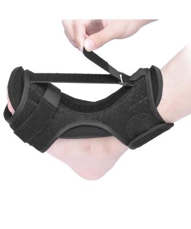Foot Drop Orthosis & Achilles Tendonitis Night Brace | Adjustable Breathable Splint for Fasciitis & Varus Correction - International Shipping Available - Buy Online on GoSupps.com