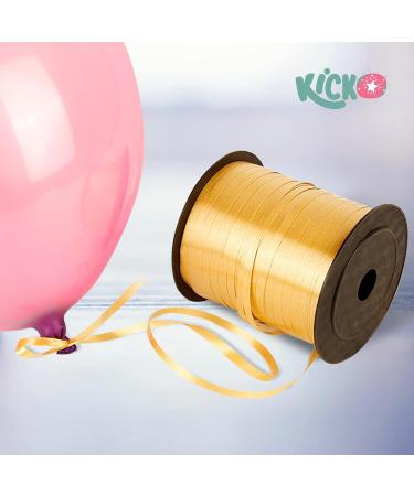 Kicko Curling Ribbon - Colorful Assorted - 12 Pack - 720 Ft Total - for Florist Flowers Arts and Crafts Hair School Girls Fabric Ribbon Balloons Holidays Birthdays - Buy Online on GoSupps.com