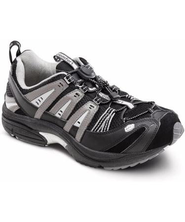 Dr. Comfort Men's Performance-X Diabetic Shoes - Double Depth Therapeutic Shoes - Size 11 Black/Grey - Buy Online on GoSupps.com