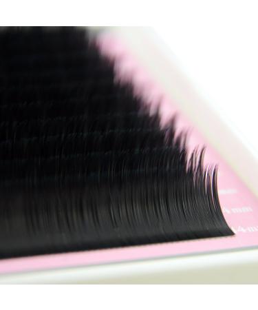 Qeelasee Matte Mink Flat Eyelash Extension 0.25 D Curl 13mm - Professional Salon Grade Individual Eyelashes - 1 Ounce Pack - Buy Online on GoSupps.com