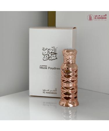Al Haramain Musk Poudree Perfume Oil EDP Unisex 0.4 Fl Oz - Buy Online on GoSupps.com