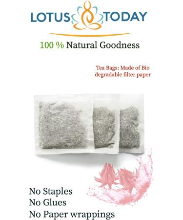 Hibiscus Tea Dried Hibiscus Sabdariffa Flowers in 21 Tea Bags - Herbal Tea - Buy Online on GoSupps.com