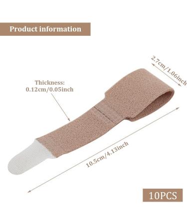 Toe Splints for Straightening - 10pcs Skin-Friendly Hammer Toe Corrector & Toe Separators for Women - Breathable Fasten Tape for Overlapping & Bent Toes - Buy Online on GoSupps.com