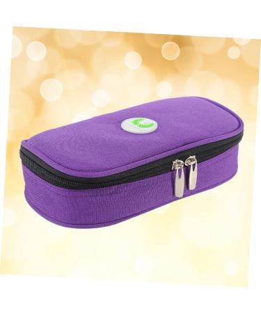 Insulin Storage Cooler - Purple Medium | Travel Cooler Picnic Bag | Water Proof & Insulated - Buy Online on GoSupps.com