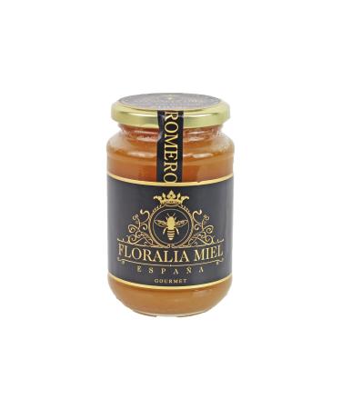 mitienda mit Liebe gemacht Rosmarin Rosemary Honey 500g from Spain, honey in glass, liquid, natural