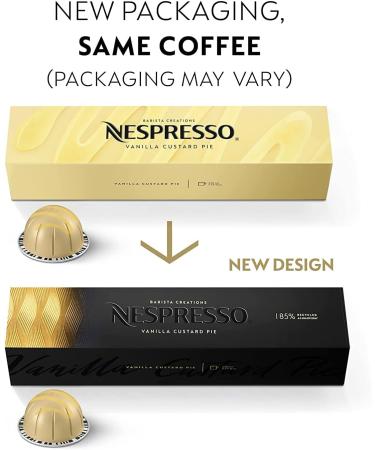 Nespresso VertuoLine (European version) Barista Creations Caf flavored with vanilla 30 capsules - Buy Online on GoSupps.com