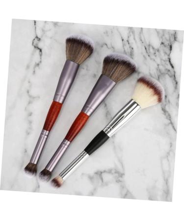 Baluue 3pcs Double-ended Makeup Brush Makeup Accessories Double- Head Eyeshadow Stick Wooden Handle - Buy Online on GoSupps.com