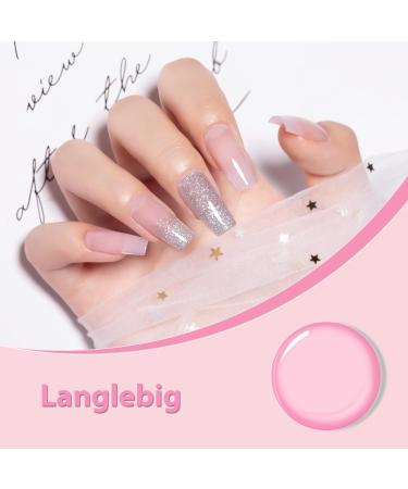Shop Mogar Poly Nail Gel - Pink Acrylic Gel for Quick Nail Extensions | 60ml Professional Manicure Repair - Buy Online on GoSupps.com