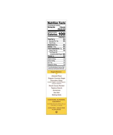 Simple Mills Almond Flour Chocolate Brownie Mix - Gluten Free, Plant Based 12.9 oz (Pack of 3) - Buy Online on GoSupps.com