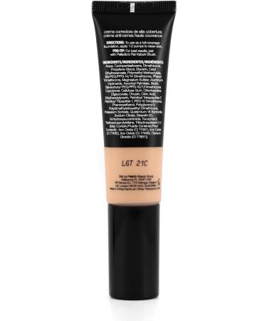 Palladio Full-Coverage CC Cream with Peptides & Vitamin C, Corrects Redness, Uneven Skin Tone, Buildable Foundation Coverage - Light 21C 25.70g - Buy Online on GoSupps.com