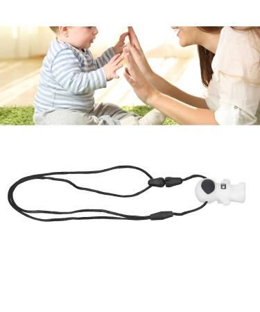 Portable Chew Toys Necklace for Kids - White Teething Pendant for Boys and Girls - Buy Online on GoSupps.com
