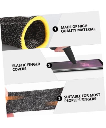 FRCOLOR 15 Pairs Finger Cots - Durable Fiber Sleeves for Safe Handling | Large Size | Ideal for International Shipping - Buy Online on GoSupps.com