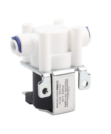 Magnetic valve akozone 1 piece DC 1/4 "DC12V water electrical magnetic magnetic solenoid valve usually close for watermaker/drinking water equipment