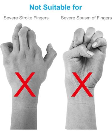 Resting Hand Splint Stroke Immobilizer Night Muscle Atrophy in The Hands Wrists and Fingers A Left A left - Buy Online on GoSupps.com