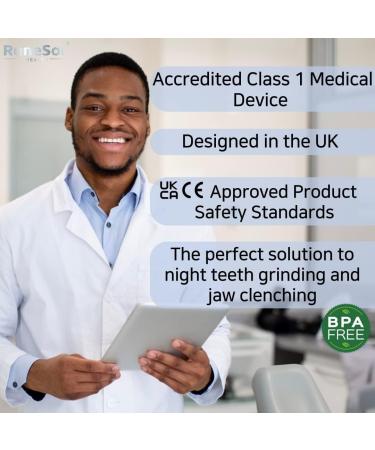 Runesol Large 6pk Mouth Guard for Teeth Grinding Bruxism - Dental Protector Class 1 Medical Device - UKCA CE Certified - Adults Night Dental Guard - Buy Online on GoSupps.com