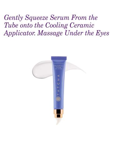 Tatcha Luminous Deep Hydration Firming Eye Serum - Caffeinated Instant Hydrating Serum for Fine Lines and Puffiness - Buy Online on GoSupps.com