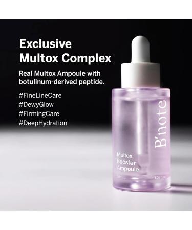 Bnote Multox Booster Ampoule Fine line care Dewy glow finish Firming care Deep hydration 30ml 1.01 fl.oz. Korean Ampoule - Buy Online on GoSupps.com