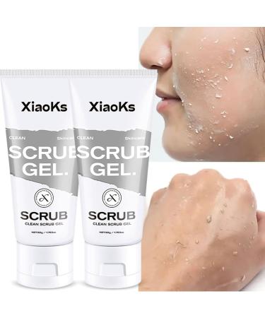 3 Pack Clean Scrub Gel Soft Exfoliating Face and Body Scrub Deep Clean Pores Remove Blackheads & Moisturize Skin for All Types Skin (1) 1.76 Fl Oz (Pack of 1) - Buy Online on GoSupps.com