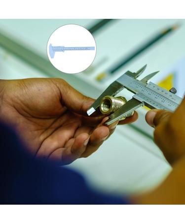 2 pi ces R gle de Mesure Sourcils Portable Calibreur Vernier Pratique pour Maquillage Pr cis et quilibre - Buy Online on GoSupps.com