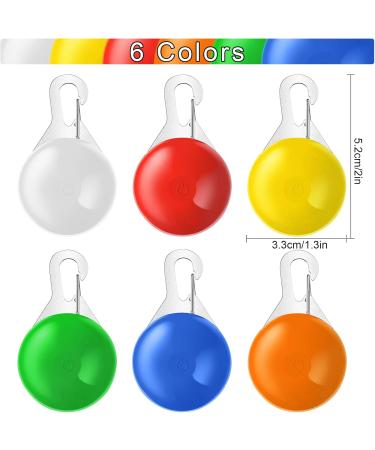 6 PCS LED Blinking Safety Lights for Dogs Cats & Kids - Bright Rechargeable Perfect for Pets & Cyclists - Buy Online on GoSupps.com