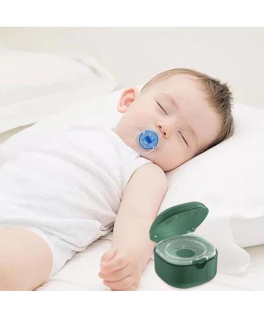 Intoximt Portable Stylish Pacifier Container | Universal Green Pacifier Bag for Accessories - Shop Now! - Buy Online on GoSupps.com