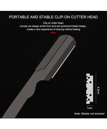 Fowybe Rust-Resistant Hairdresser Razor for Men | Ultimate Intimate Shaving Experience at Home & Salon - Stylish Red Design - Buy Online on GoSupps.com