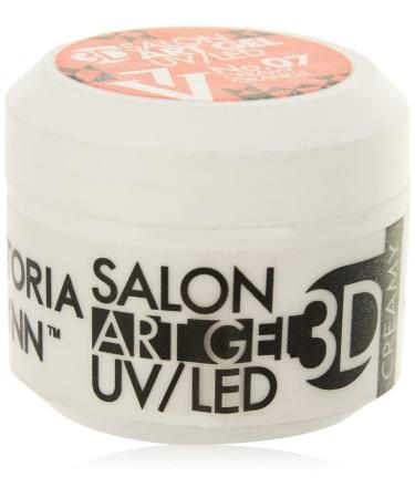 VICTORIA VYNN Art Gel 3D 07 Creamy ORANGE 5 ml Solid Color Standard