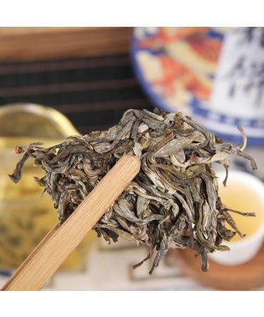 HQZM Puerh Year Of The Dragon Zodiac Commemoration Ancient Tree Puerh Tea Raw Tea 357g - Buy Online on GoSupps.com