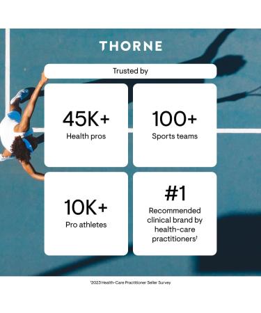 THORNE - Ashwagandha - Highly Concentrated Shoden - Calming Stress Support for Women & Men* - Supports Daytime Energy Mental Clarity & Optimal Immune Function* - 30 Capsules 30 Count (Pack of 1) - Buy Online on GoSupps.com