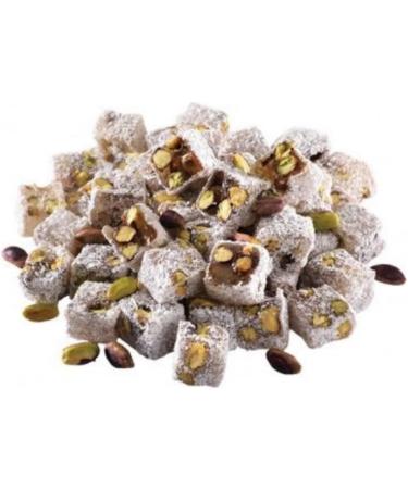 Bodrum Double Roasted Pistachio Turkish Delight 200 gram x 3 Pieces - Buy Online on GoSupps.com
