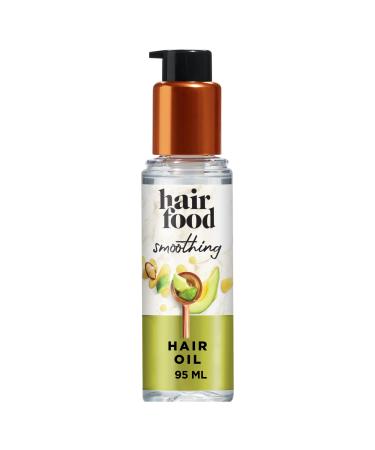 Hair Food Sulfate Free Dye Free Smoothing Treatment Argan and Avocado  Hair Oil  3.2 Fl Oz