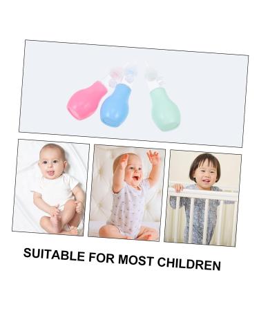 Hemoton Baby Suction Bowls 3pcs + Anti-Reflux Nasal Aspirator Kit: Silica Gel Nose Suction for Kids and Children - Buy Online on GoSupps.com