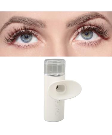 Nano Facial Mister Nano Ionic Eye Sprayer Hot Compress Handy Hydrating Moisturizing Relieve Fatigue 2 Modes Facial Eye Mister Travel Face Humidifier Atomizer for Lash Extension